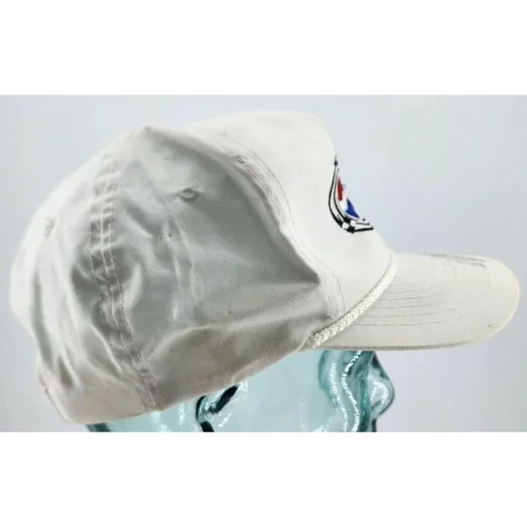 VTG Pepsi Racing White Trucker Rope Hat Signed by JEFF GORDON #24 Youngan OSFA